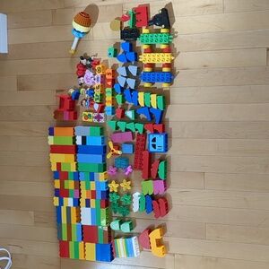 Duplo blocks mixed sets 222 piecs
